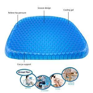 219 Cushion Seat Flex Pillow, Gel Orthopedic Seat Cushion Pad (Egg Sitter)