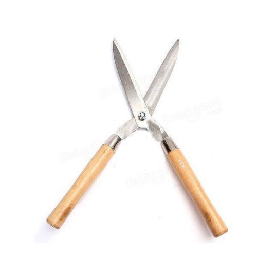 455 Wooden Handle Hedge Shears, Bush Clipper