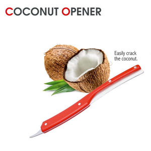 752_Coconut Opener Tool Double-Ended Coconut Knife