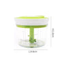 079 Manual 2 in 1 Handy smart chopper for Vegetable Fruits Nuts Onions Chopper Blender Mixer Food Processor