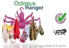 229 -8-Claw Octopus Hanging Dryer 16 Clothes pegs, Simple to fold up and Put Away