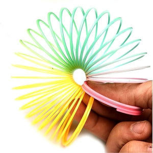 871 Rainbow Magic Slinky Spring Toy (Pack of 12)