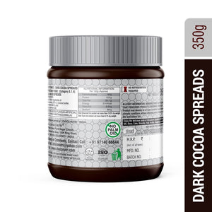 055 Chocotown Chocolate Spreads - Premium Dark Chocolate Spread - 350 gm