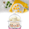 115 Multi-Function 2 Layer 14 Egg Cooker Boilers & Steamer