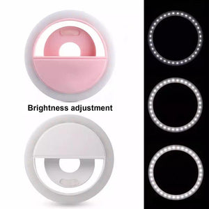 270 Rechargeable Night LED Selfie Flash Light