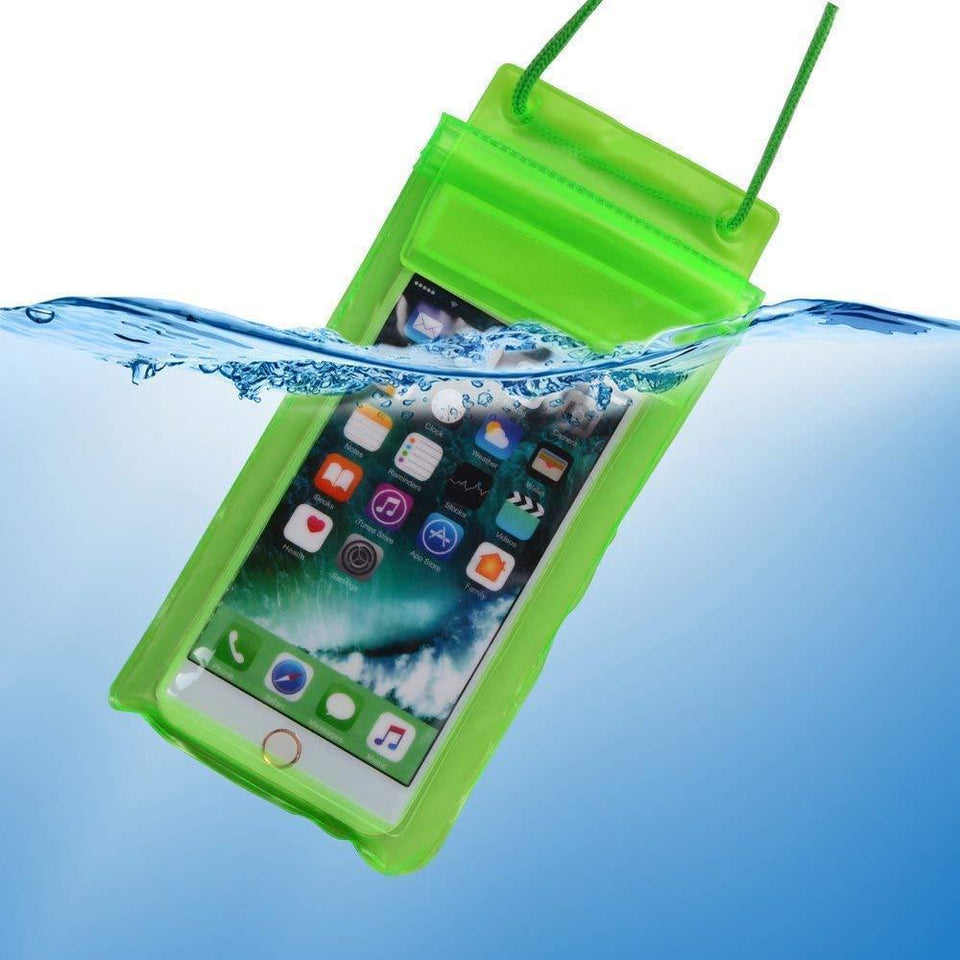 601 Waterproof Mobile Pouch (6.2 inch , Random Colour)