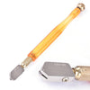 460 Antislip Metal Handle Steel Blade Oil Feed Glass Cutter