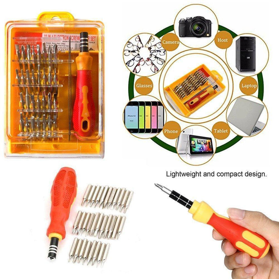 430 Screwdriver Set  32 in 1 with Magnetic Holder