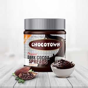 055 Chocotown Chocolate Spreads - Premium Dark Chocolate Spread - 350 gm