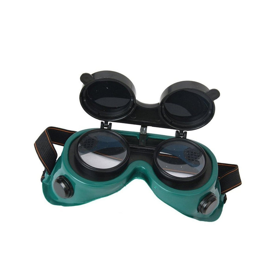 417 Welding Goggles (Dark Green, Large)