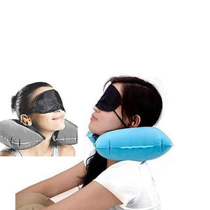 505 -3-in-1 Air Travel Kit with Pillow, Ear Buds & Eye Mask