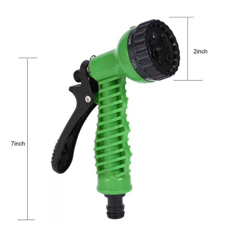 477 Plastic Garden Hose Nozzle Water Spray Gun Connector Tap Adapter Set