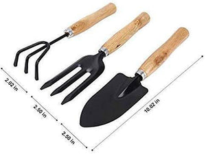 Your Brand Garden 21pc Super Combo-Hand Cultivator(Big 3pc+Small 3pc), Small Trowel (Big 3pc+Small 3pc), Garden Fork(Big 3pc+Small 3pc) , Garden Scissors Pruning Seeds & Reusable Mix Color Glove(2pc)