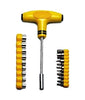 Your Brand Professional Tools- 16 pcs Heavy Duty Hole Saw Cutter Set Cutting Tool with 24 pcs Tspanner Socket Set