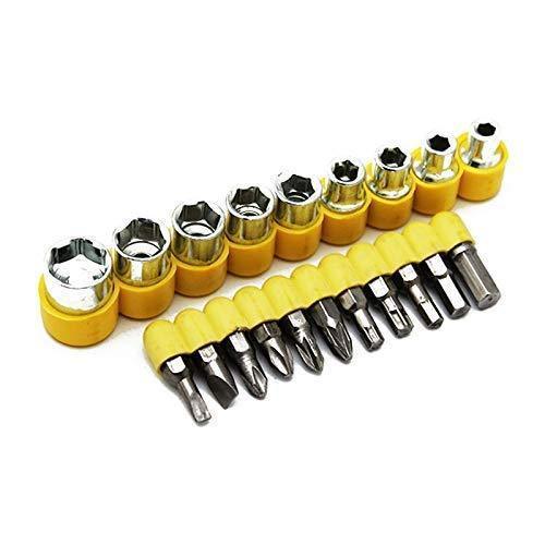Your Brand Metal Saw Cutter and Tspanner Socket Set (Black, 30-Pieces)