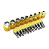 Your Brand Metal Saw Cutter and Tspanner Socket Set (Black, 30-Pieces)