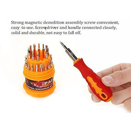 Your Brand 31in1 10mm 2600 Rpm, 220V- 50Hz Electric Drill Machine with Magnetic Screw Driver