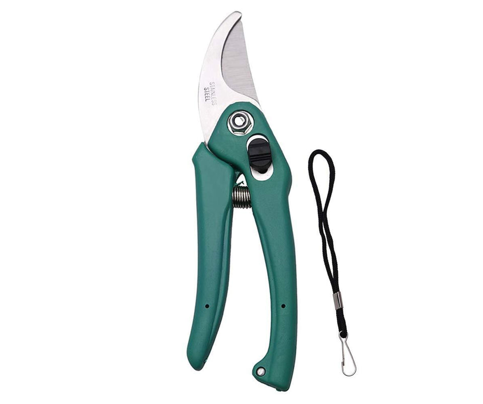 Your Brand Gardening Tools - Water Lever Spray Gun | Cultivator, Small Trowel, Garden Fork | Pressure Garden Spray Bottle | Flower Cutter | Yellow Gloves