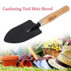 Your Brand Gardening Tools - Reusable Rubber Gloves, Flower Cutter/Scissor & Garden Tool Wooden Handle (3pcs-Hand Cultivator, Small Trowel, Garden Fork)