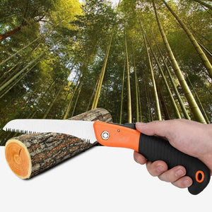 464 Folding Saw(180 mm) for Trimming, Pruning, Camping. Shrubs and Wood