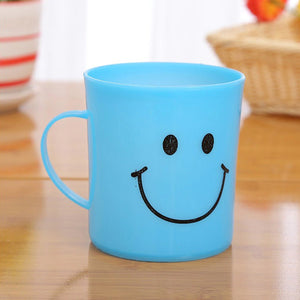 744 Unbreakable Plastic Coffee-Milk Fancy Smiley Mug