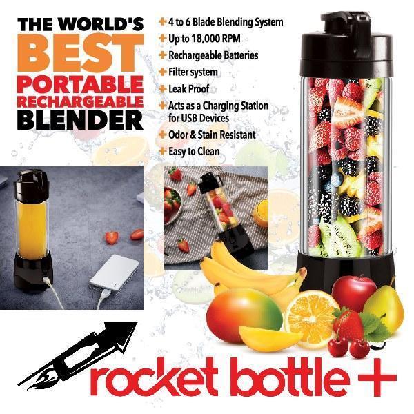 167 Rechargeable Blender for Smoothie Protein Shaker (ROCKET BOTTLE+)