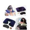 505 -3-in-1 Air Travel Kit with Pillow, Ear Buds & Eye Mask