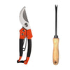 Your Brand Gardening Combo - Tiger Garden Shears Pruners Scissor & & Hand Weeder Straight