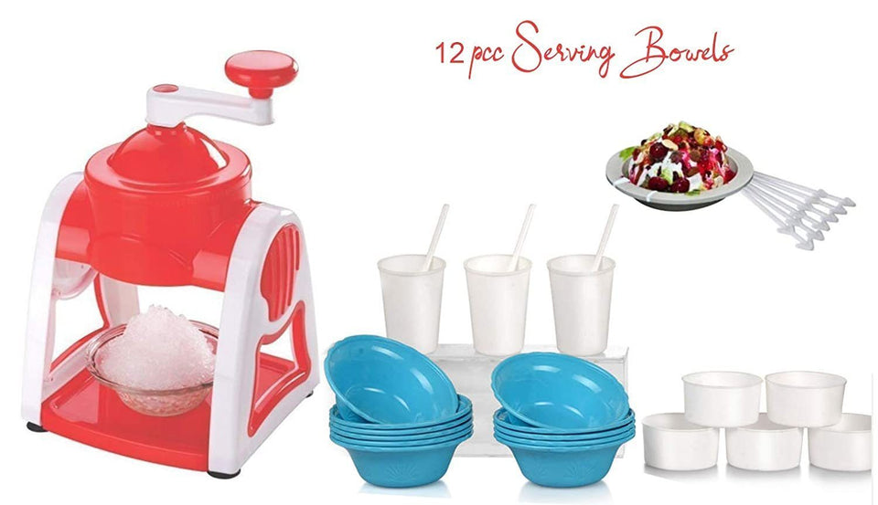 Your Brand Kitchen combo - Manual Fruit Juicer and Portable Ice Slush Maker (Gola Maker)
