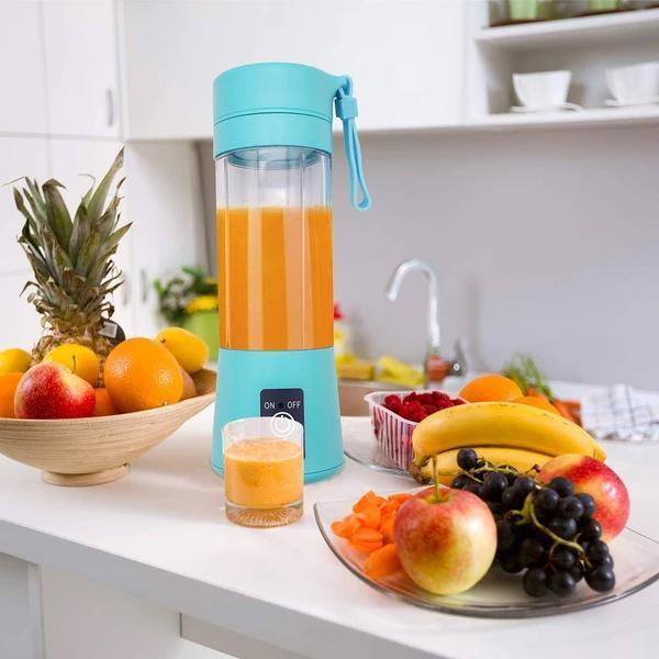 131 Portable USB Electric Juicer - 4 Blades (Protein Shaker)