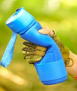 326_Silicone Collapsible/Foldable Water Bottle